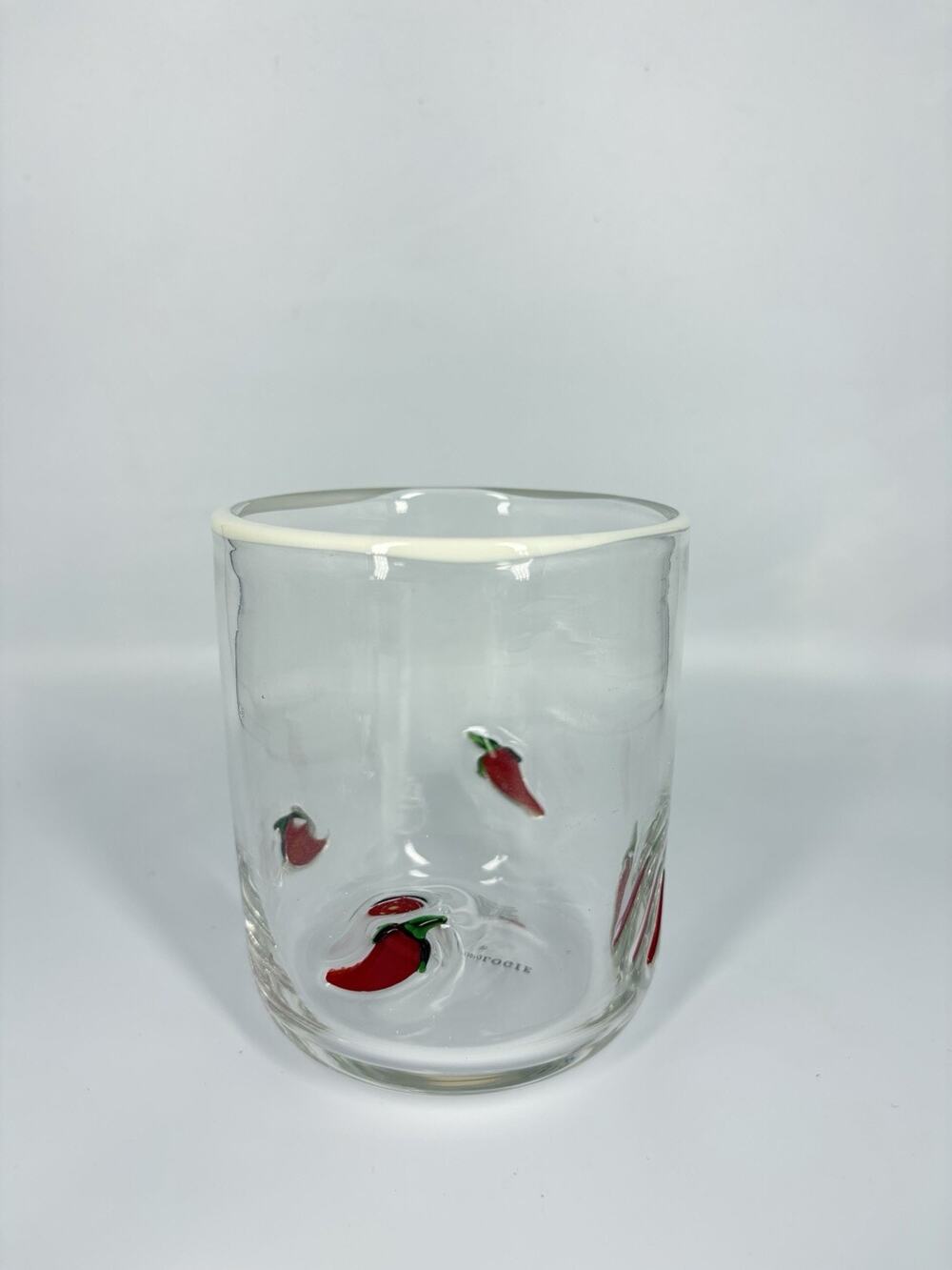 Anthropologie Food and Drink Icon Juice Glass “ Chilli” Single Glass